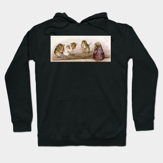 Guinea Pig Gardeners - Beatrix Potter Hoodie by forgottenbeauty